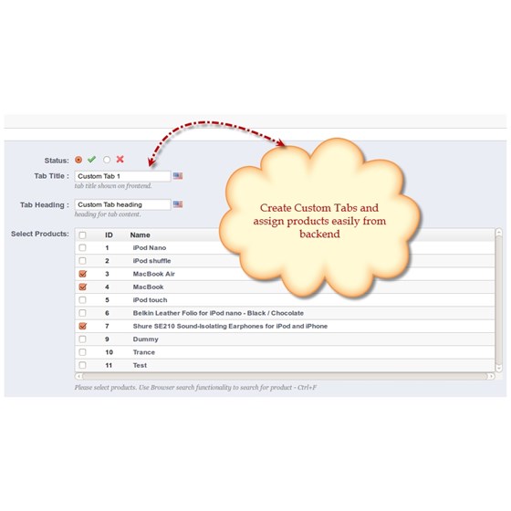 Best PrestaShop Modules: PrestaShop Advance Home Tabs Add-on
