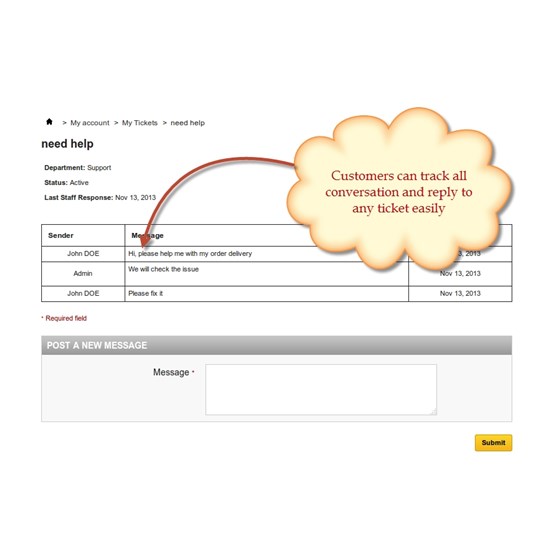 Best PrestaShop Modules: Prestashop Customer Support Module
